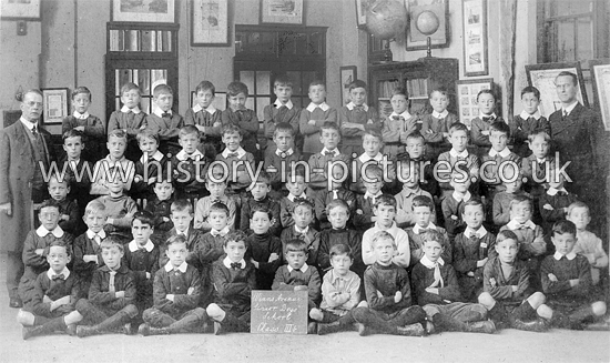 Winns Ave Senior Boys School, Class III, Walthamstow, London. c.